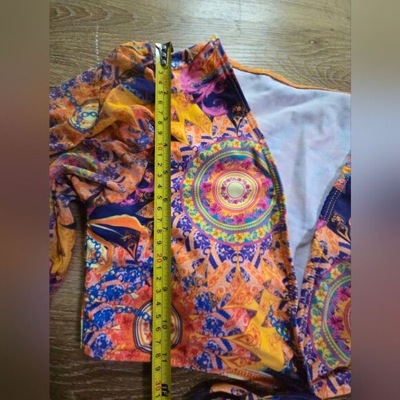 Colorful Floral Swimsuit - Picture 4 of 7